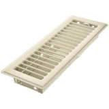 3" x 10" Almond Floor Register