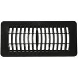 4" x 10" Black Poly Floor Register
