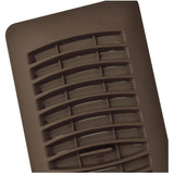 4" x 10" Brown Poly Floor Register