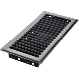 4" x 10" Pewter Floor Register