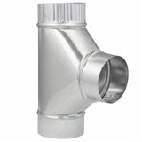 4" x 4" x 4" Galvanized Tee