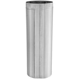 8" x 30" 28 Gauge Galvanized Duct Pipe
