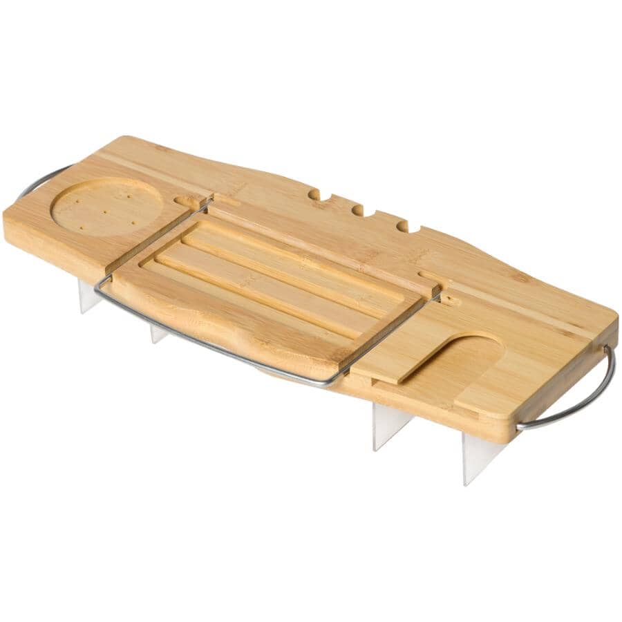 Bamboo Bathtub Caddy
