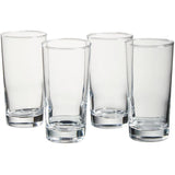 Clear Highball Glass Tumbler Set - 340 ml, 4 Pack