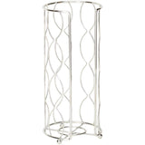 Wave Design Toilet Tissue Holder - Chrome