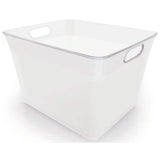 22.7L Clear Storage Basket