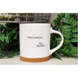 Ceramic Coffee Mug - 14 oz, XO Gloria