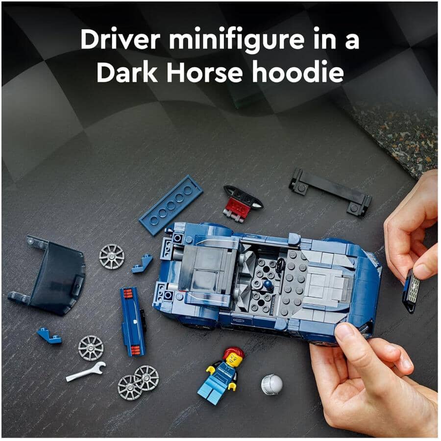 Ford Mustang Dark Horse Building Set - 344 Pieces