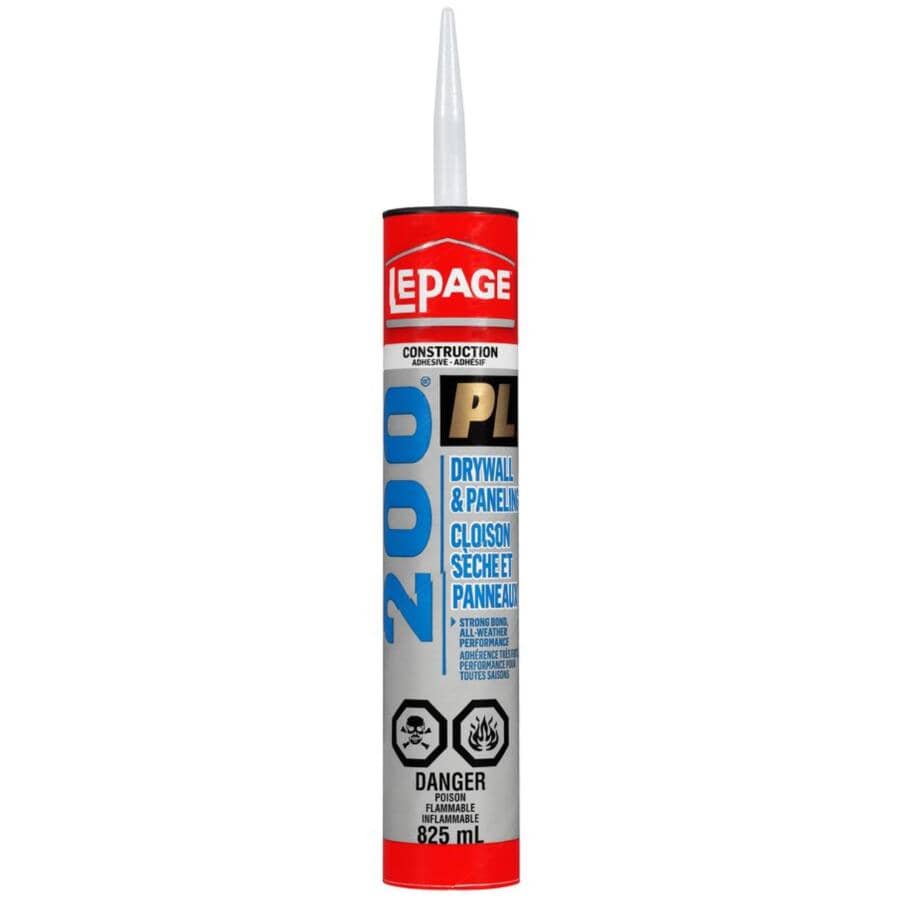 PL 200 Drywall & Paneling Construction Adhesive - 825 ml