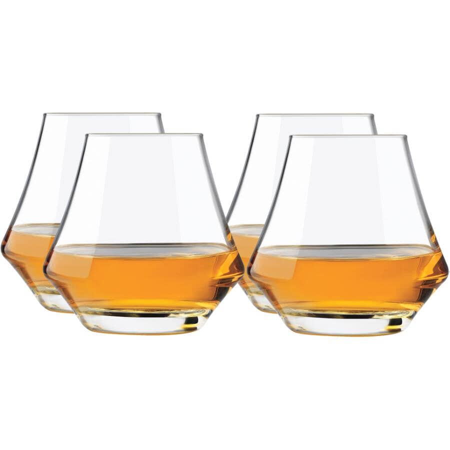 Craft Spirits Whiskey Glass Set - 9.8 oz, 4 Pack