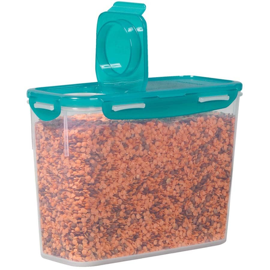 Flip Top Container - 2.4 L, Teal