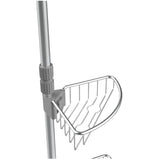 Premium Tension Shower Caddy - Silver