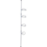 Premium Tension Shower Caddy - Silver