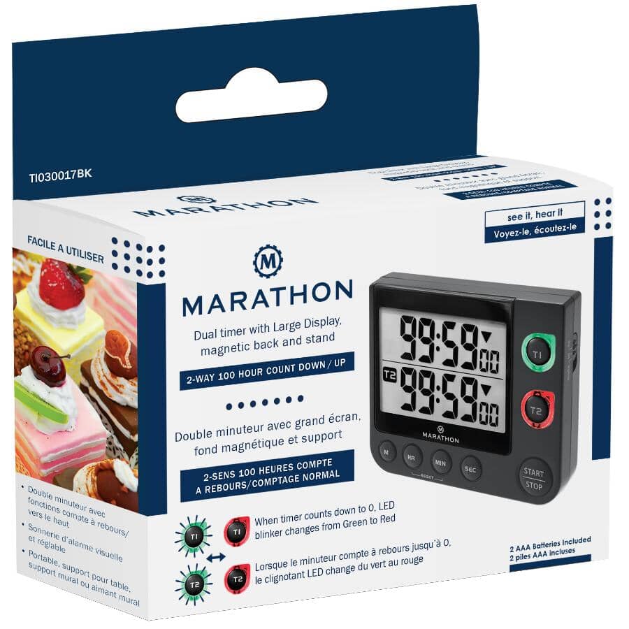 Dual Event 100 Hour Digital Timer