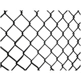 4' x 50' 11 Gauge Black Vinyl Link Fence, with 2" Squares