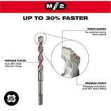 1/2" x 4" x 6" SDS PLUS Drill Bit - 2 Cutters