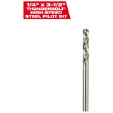 1/4" x 3-1/2" High Speed Steel Pilot Drill Bit - for Hole Saw