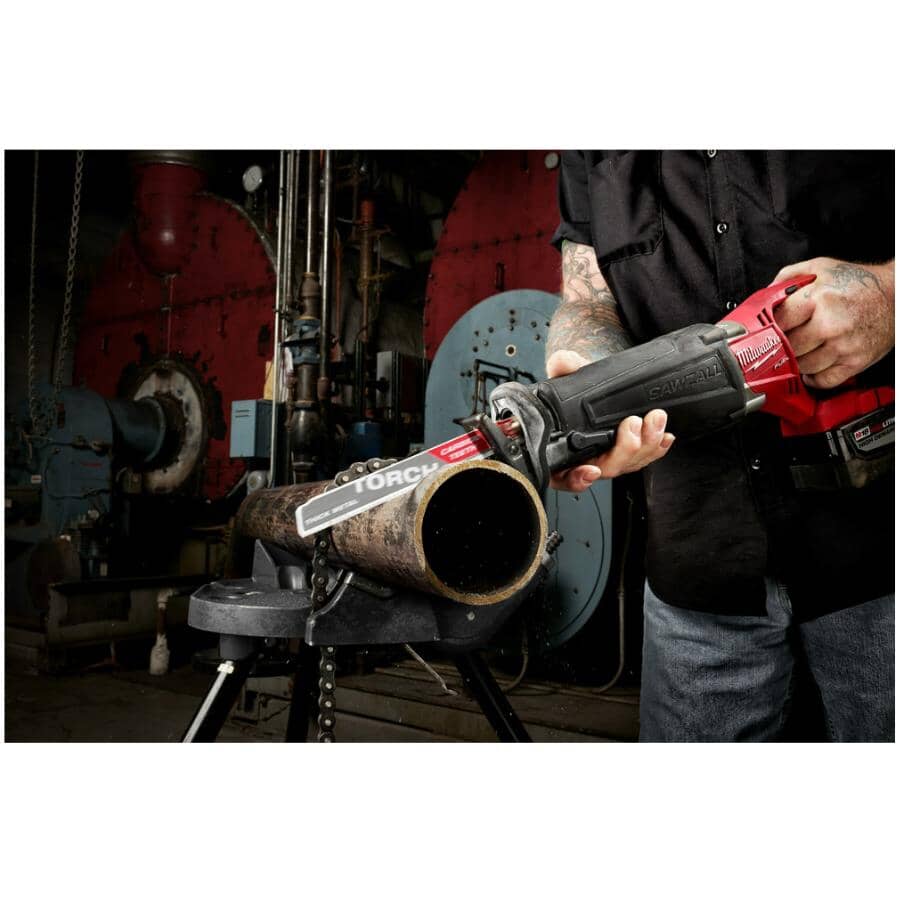 6" 7 TPI Sawzall The Torch Carbide Reciprocating Saw Blade