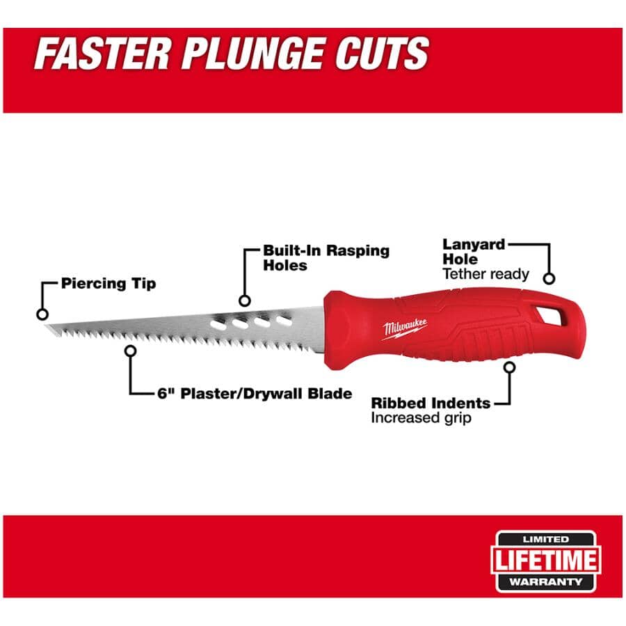 6" Rasping Jab Saw