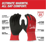 Insulated Cut Level 1 Winter Gloves - Large