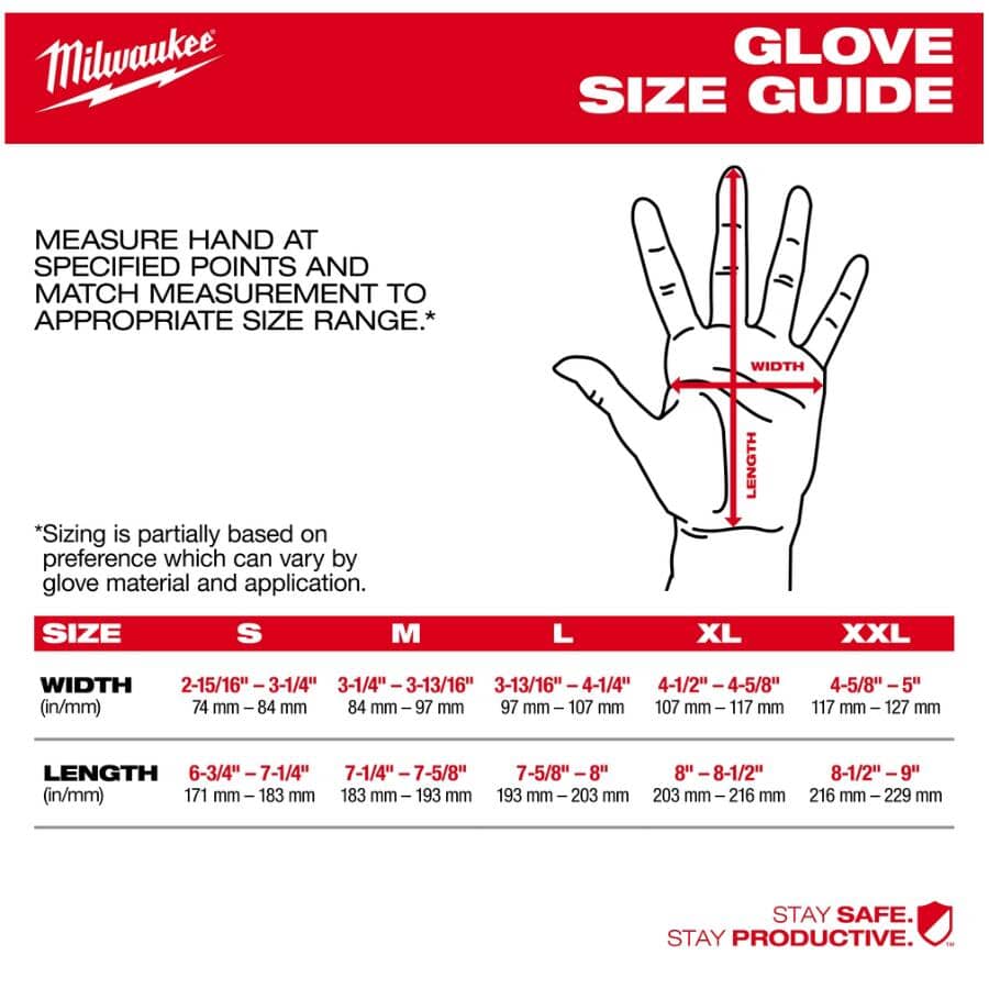 Insulated Cut Level 1 Winter Gloves - Medium