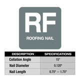 M18 FUEL Coil Roofing Nailer - Tool Only