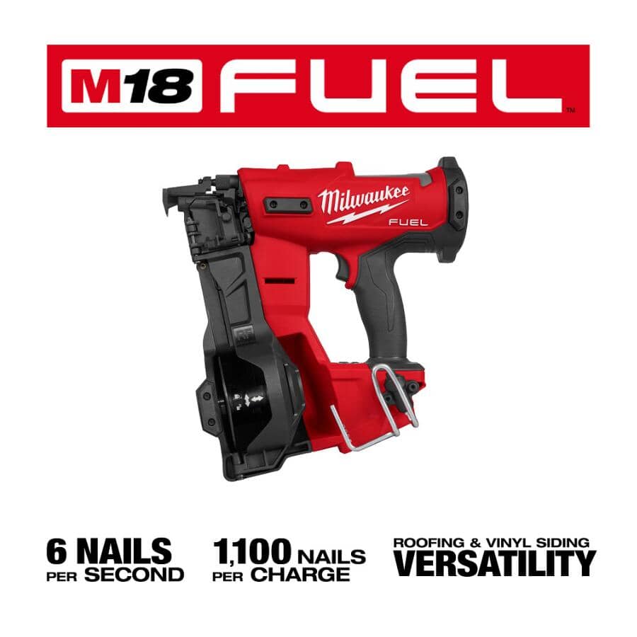 M18 FUEL Coil Roofing Nailer - Tool Only