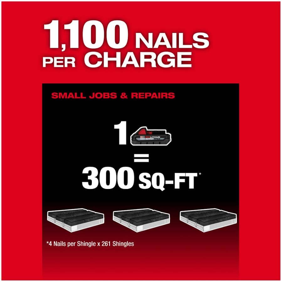 M18 FUEL Coil Roofing Nailer - Tool Only