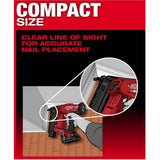 M18 Fuel Cordless Brad Nailer Kit - with Battery, Charger & Tool Bag, 18 Gauge