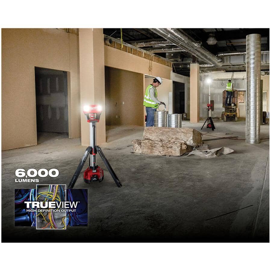 M18 Rocket Tower Light & Charger - 18V, Tool Only