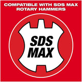 MX4 1" x 17" x 21" SDS MAX Drill Bit - 4 Cutters