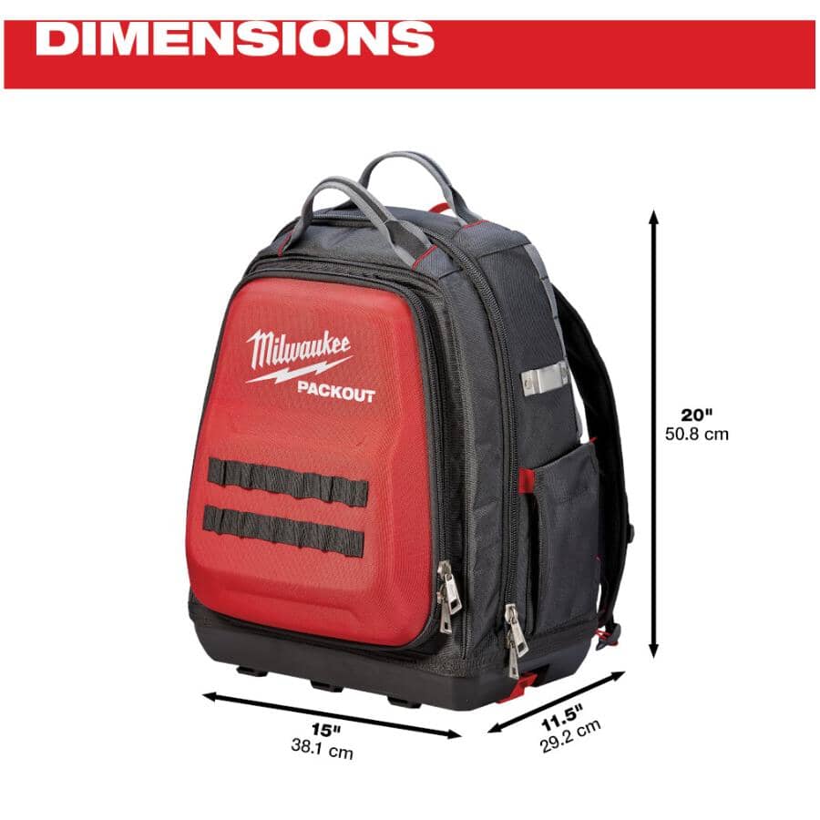 Packout Ultimate Tool Bag Backpack - 48 Pockets