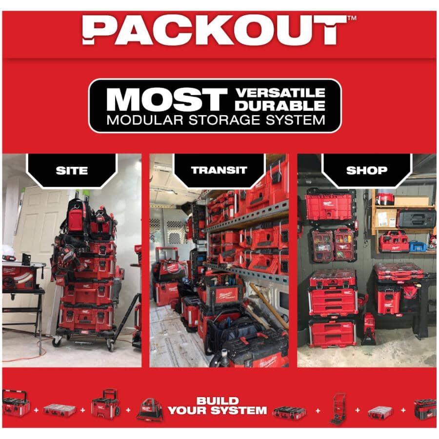 Packout Ultimate Tool Bag Backpack - 48 Pockets