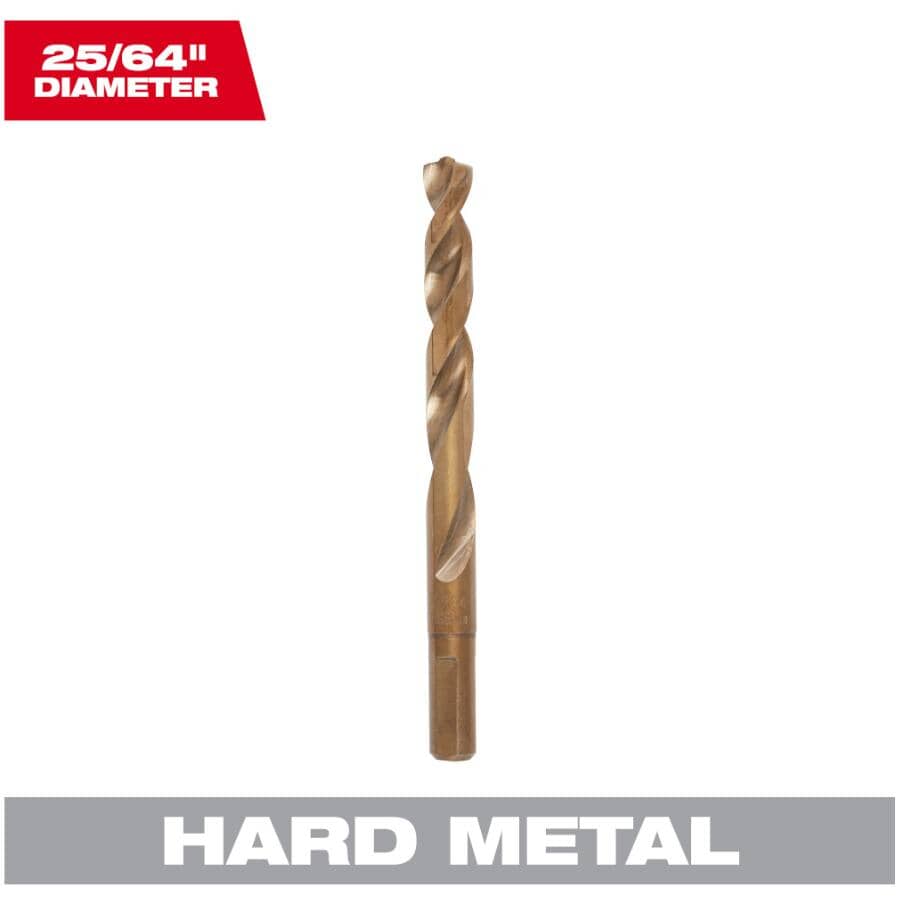 Red Helix 25/64" Cobalt Drill Bit