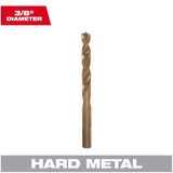 Red Helix 3/8" Cobalt Drill Bit