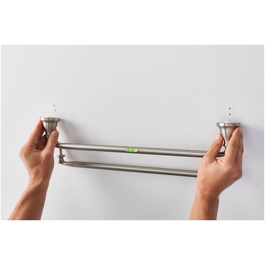24" Hilliard Double Towel Bar - Brushed Nickel
