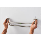 24" Hilliard Double Towel Bar - Brushed Nickel