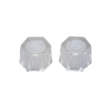 Emco Hexagon Faucet Handle Inserts - 2 Pc