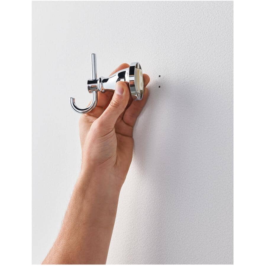 Hilliard Double Robe Hook - Chrome