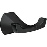 Lindor Double Robe Hook - Matte Black