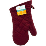 Cotton Oven Mitt - Brick