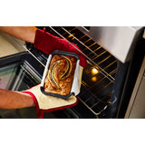 Cotton Oven Mitt - Brick