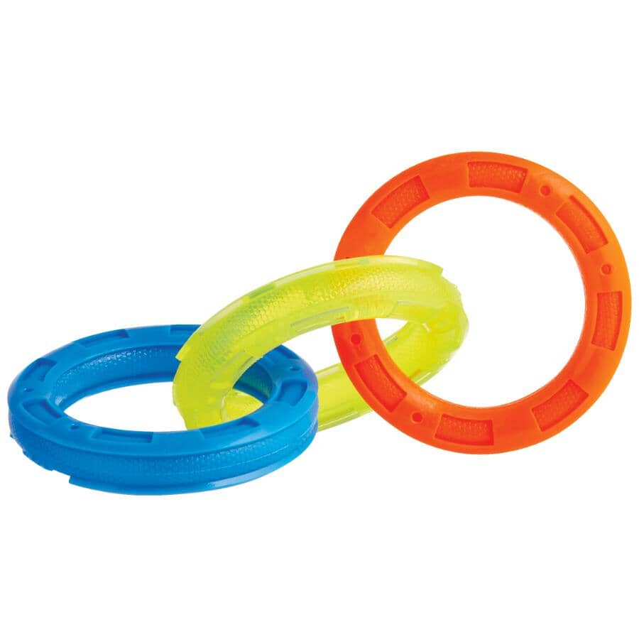 Tuff Tug 3 Ring Dog Toy