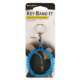 Blue Stretch Wristband Keychain