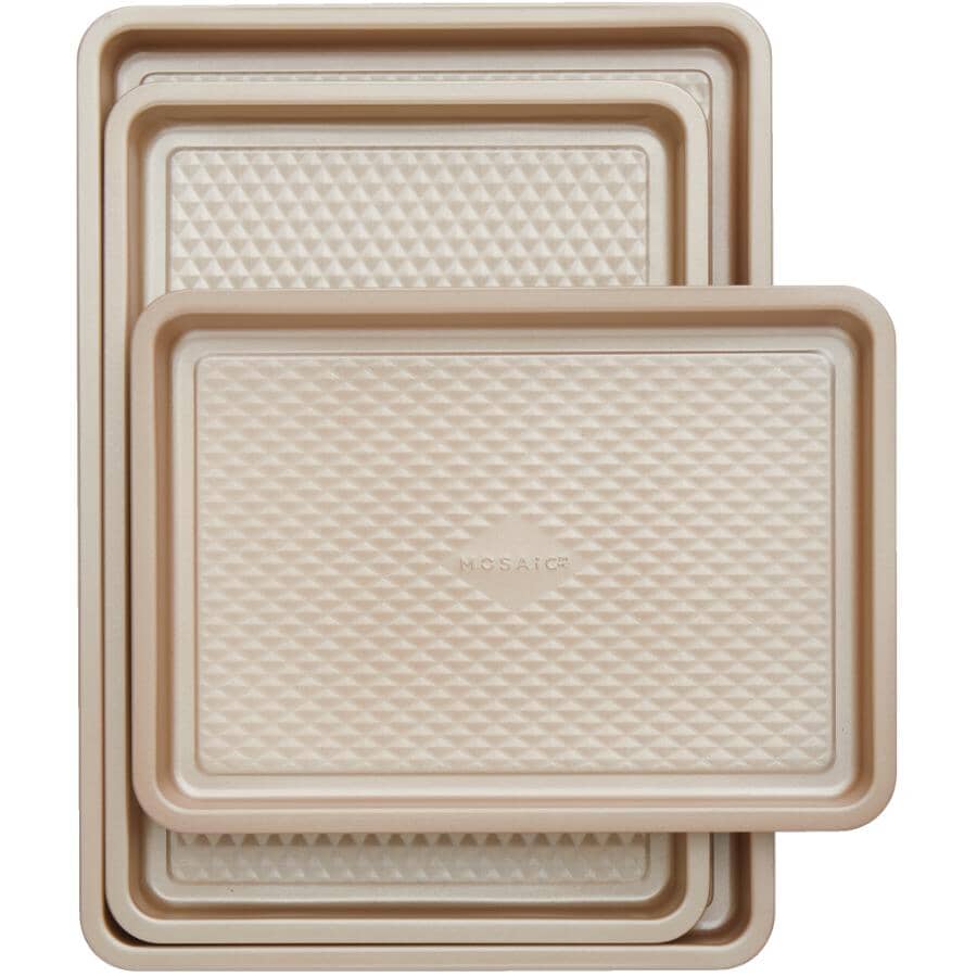 Non-Stick Cookie Sheet Set - 3 Piece