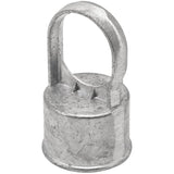 1-1/2" Galvanized Line Fencing Post Cap - with 1-1/4" Ring