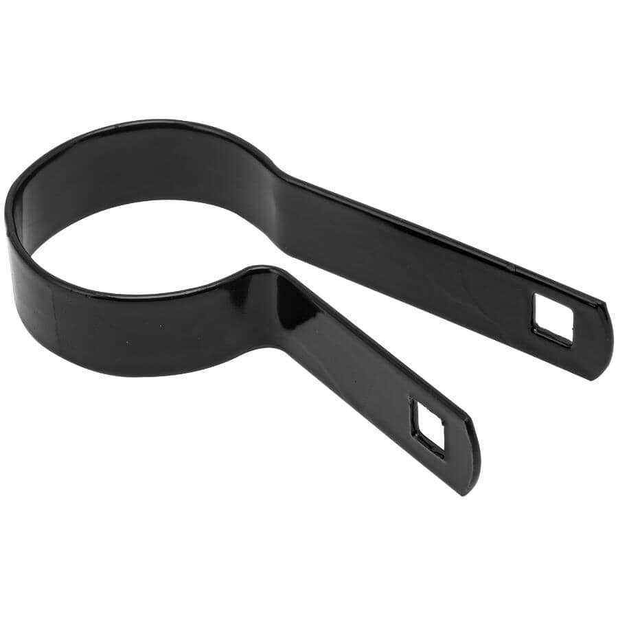 1-7/8" Black Offset Tension Bands - with Nut & Bolt,  4 Pack