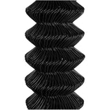 4' x 50' Black Vinyl Link Fence - with 2" Squares, 11 Gauge