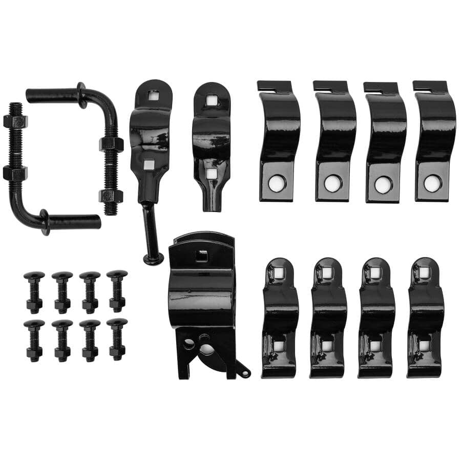 Single Gate Hardware Kit - Black