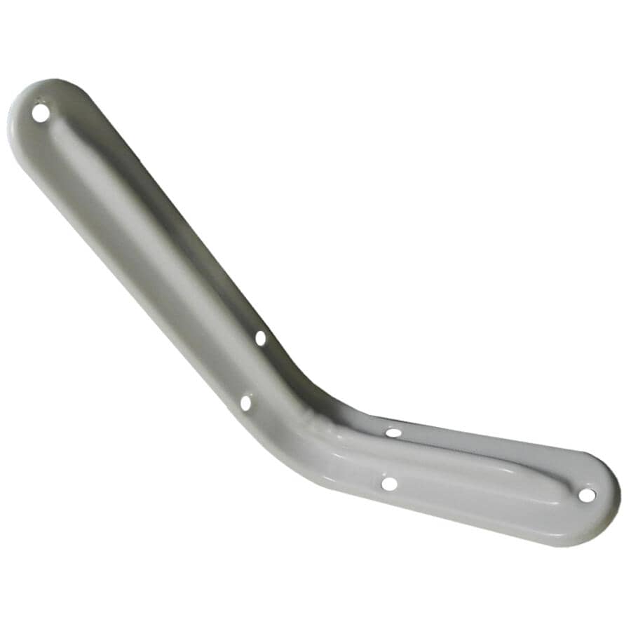 12" x 8" Heavy Duty Shelf Bracket - White